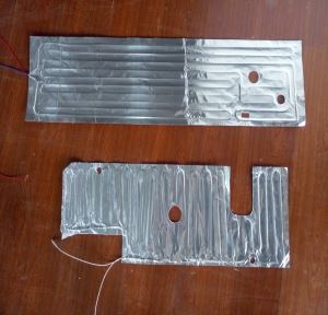 Điện lạnh nhôm nặn Defrost lá các bộ phận lò sưởi